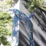 exemple de upcycling ou surcyclage dophin en plastique