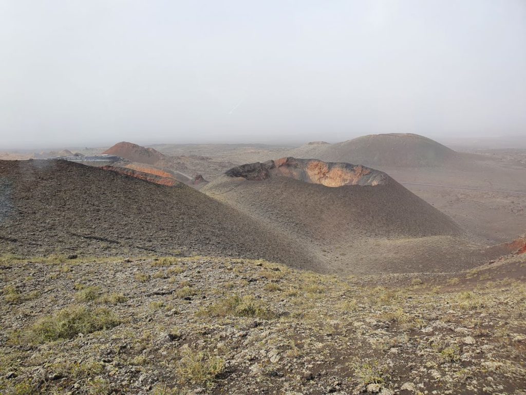 Volcans parc de la montagne de feu Timanfaya Lanzarote