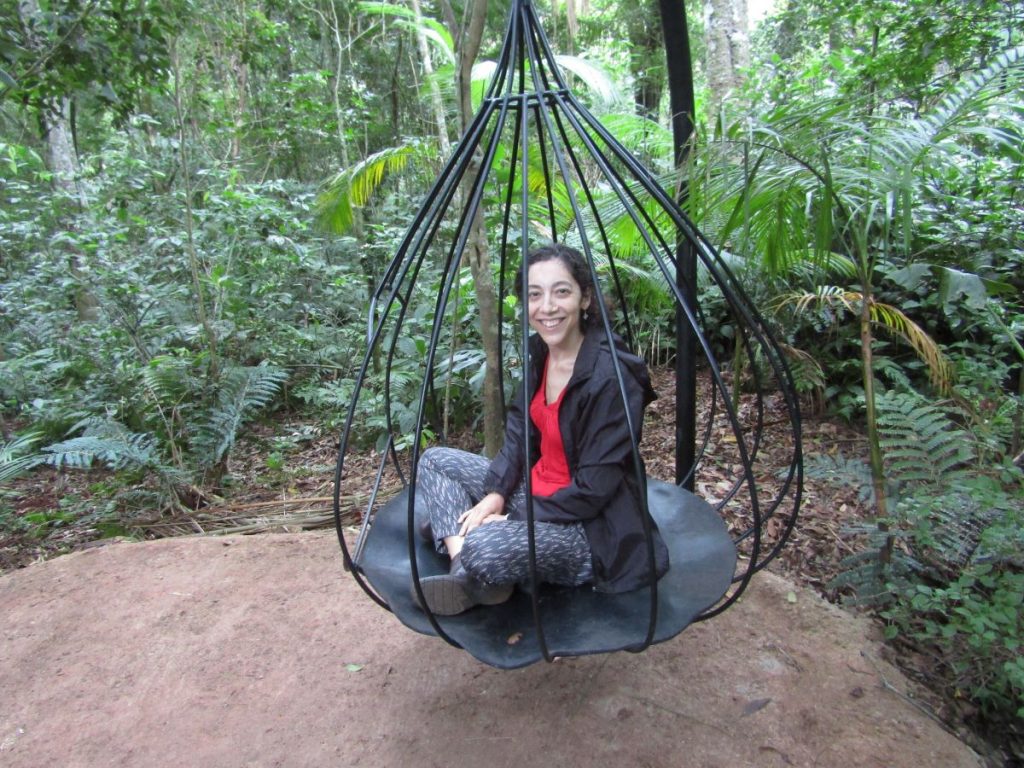 Environmentalist and traveller sharing about parque das aves and Iguazu fragile ecosystem